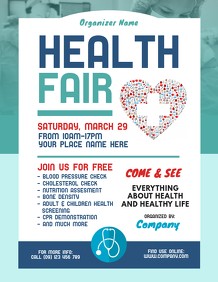 health fair flyer template free download
 Customize 4,730+ Health Templates | PosterMyWall - health fair flyer template free download