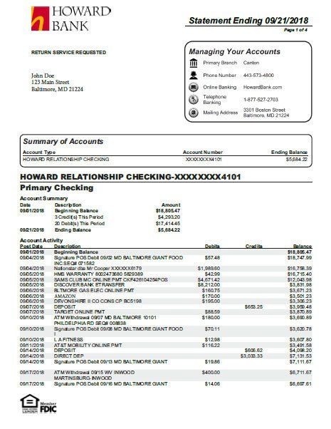 bank statement wells fargo template
 Fake Bank Statement,Pay Slips,Utility Bills - Pro Print Works - bank statement wells fargo template