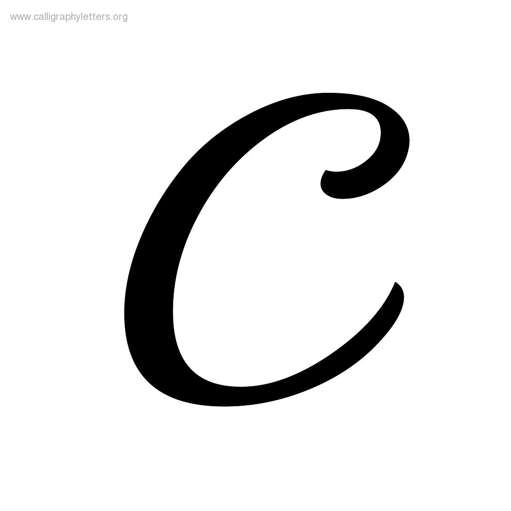 Fancy Letter C Template The Ten Common Stereotypes When It Comes To ...