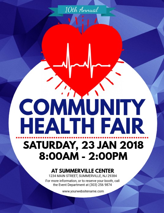 health fair flyer template free download
 Health Fair Flyer Template | PosterMyWall - health fair flyer template free download