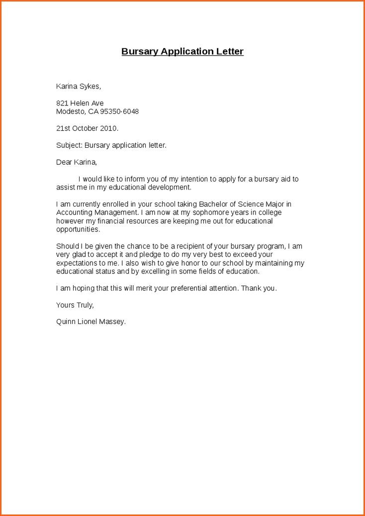 motivational letter motivation letter for funding
 motivational letter for bursary application - Yahoo Image ..