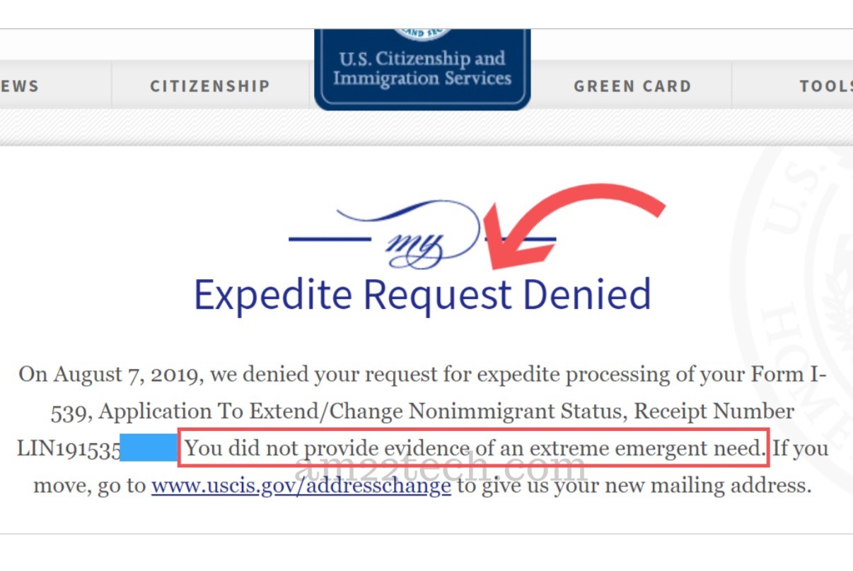 sample request letter for expedited visa processing
 USCIS Denying EAD Expedite Request - Did Not Provide ..