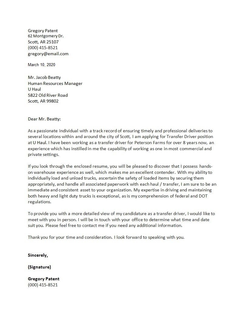 Best Cover Letter Template 1 Why Is Best Cover Letter Template 1 So