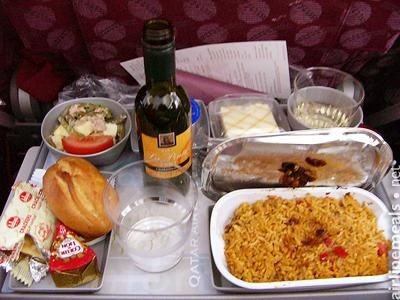 meal plan qatar
 Qatar Airways Economy Class Food Airlinemeals.net ..