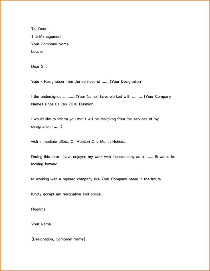 Unhappy Resignation Letter Template 2 Month Notice 2 Ways Unhappy