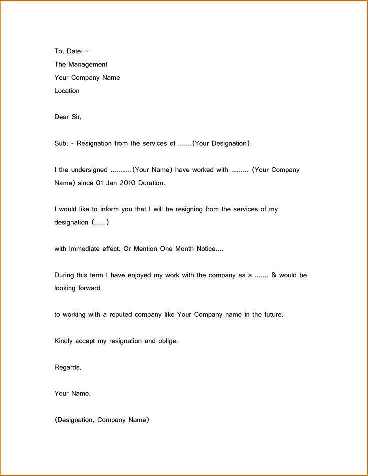 Unhappy Resignation Letter Template 2 Month Notice 2 Ways Unhappy 