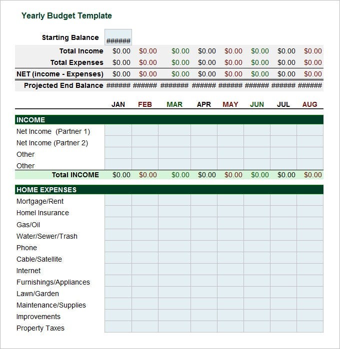 Excel Template Yearly Plan Free Download Five Facts About Excel