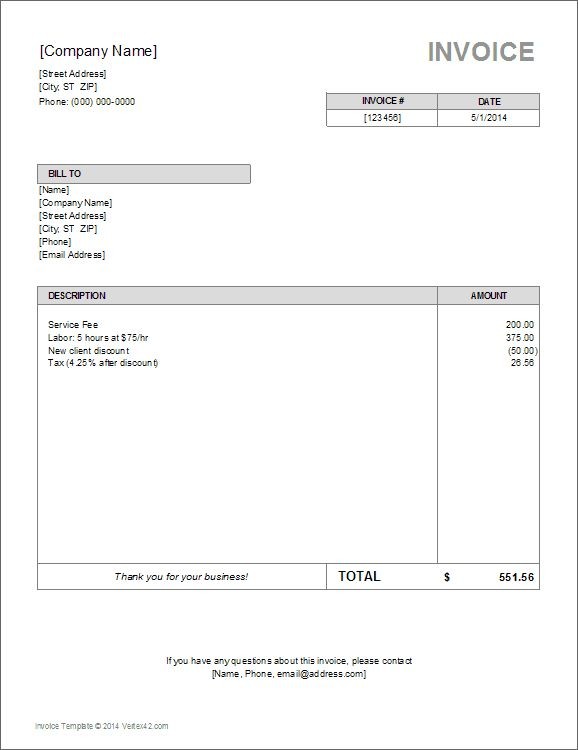 invoice template vertex42
 Download the Basic Invoice Template from Vertex42.com ..