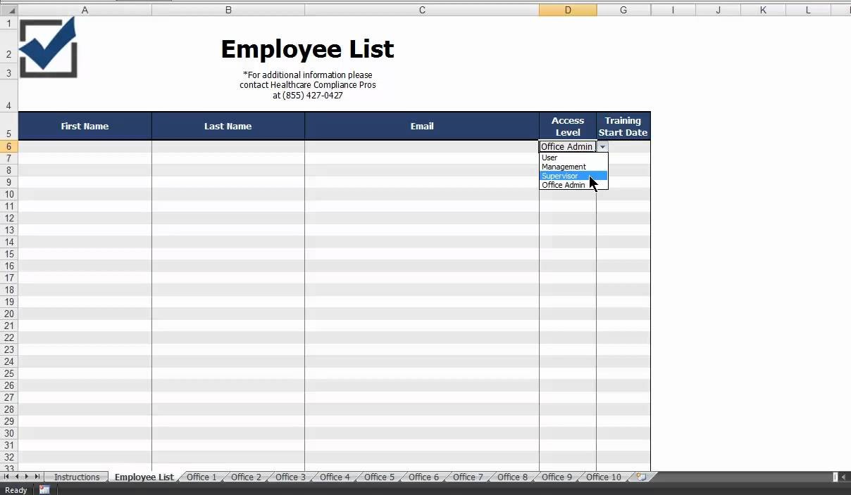 Employee List Template Word The Miracle Of Employee List Template Word