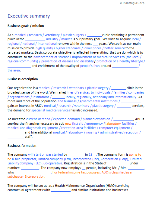 veterinary business plan template
Medical clinic business plan template for general practice .. veterinary business plan template
Medical clinic business plan template for general practice ..