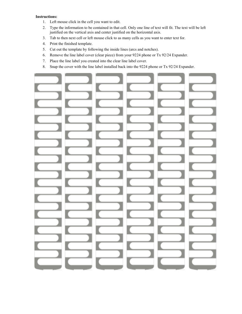 allworx 9224 label template
White Label Template for 9224 IP Sets (this is a Word doc) - allworx 9224 label template allworx 9224 label template
White Label Template for 9224 IP Sets (this is a Word doc) - allworx 9224 label template
