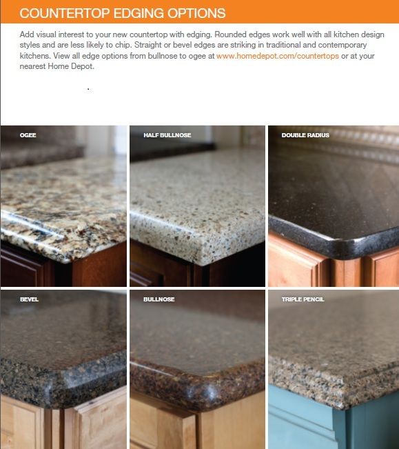 countertop edge options quartz
 countertop edge options | Countertops, Quartz kitchen ..