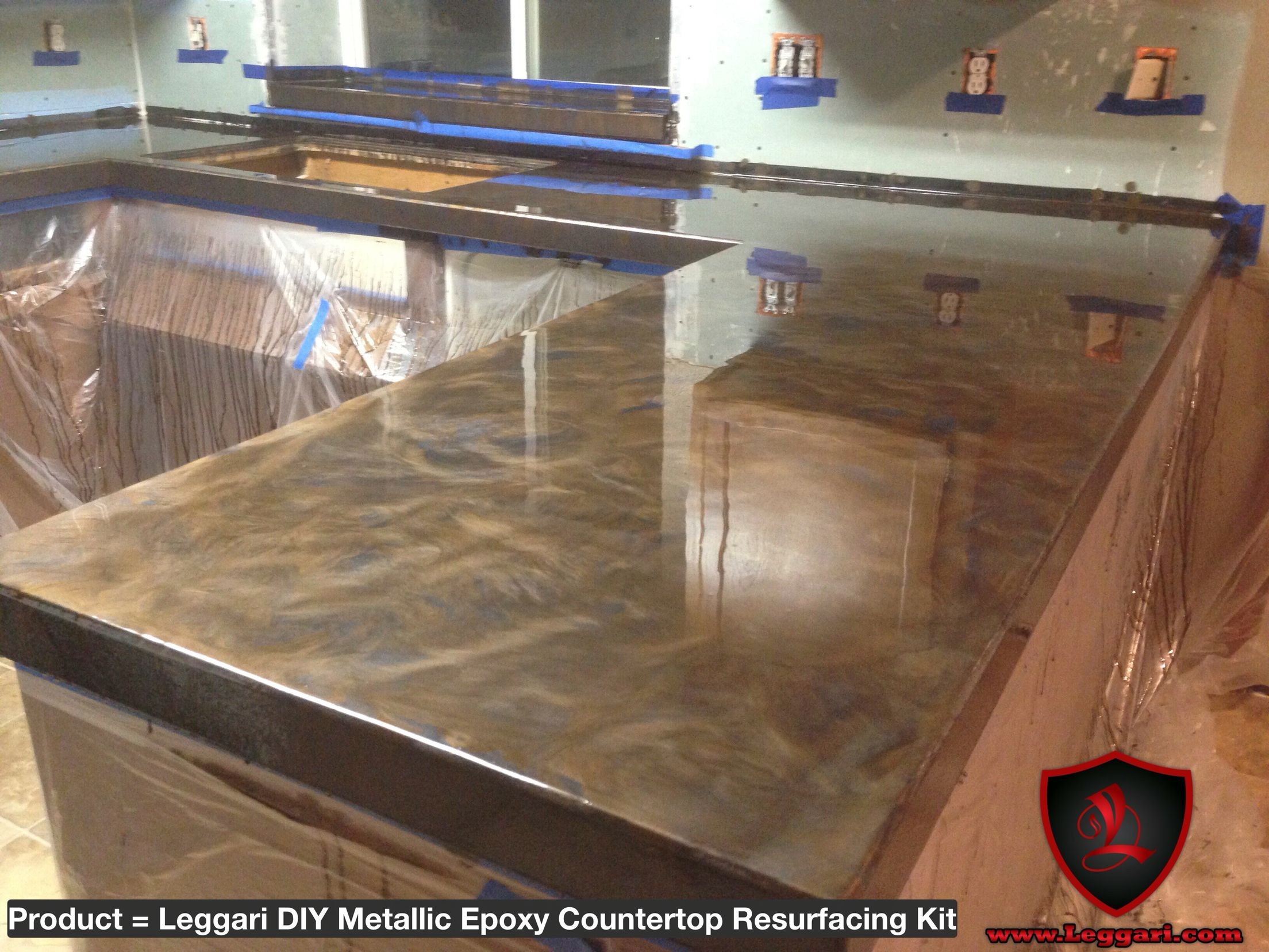 countertop epoxy resin kit
 #diy #metallic #epoxy #countertop #resurfacing #kits are # ..