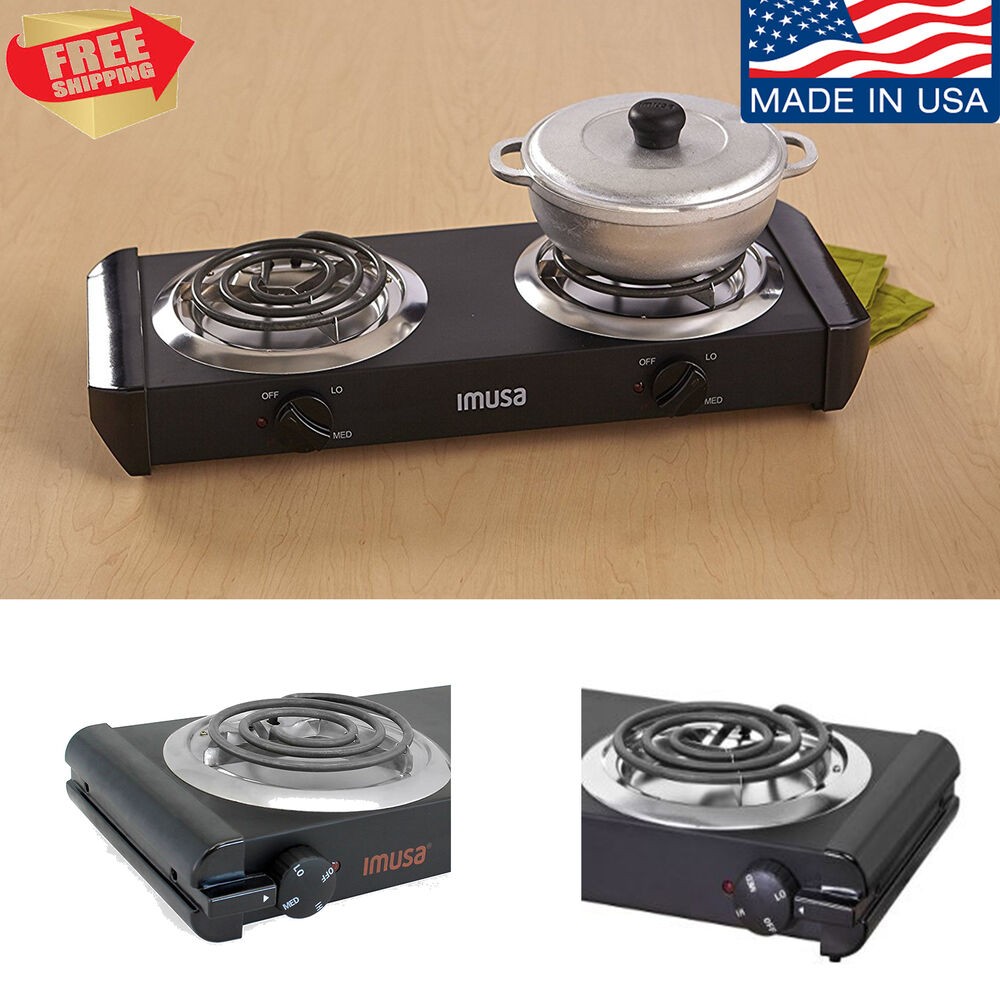 countertop stove tops electric canada
 Portable Electric Burner Cooktop Double Stove Hot Plate ..
