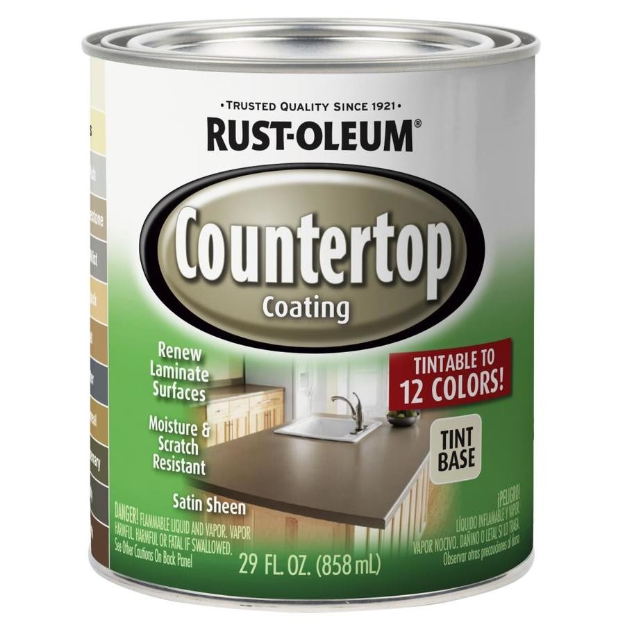 countertop epoxy kit lowes
 Shop Rust-Oleum Specialty Light Base Satin Countertop ..