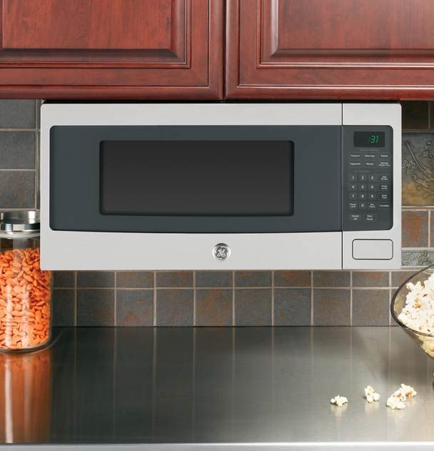 countertop microwave mounted under cabinet
 Under-Cabinet mounted microwave. | Countertop microwave ..